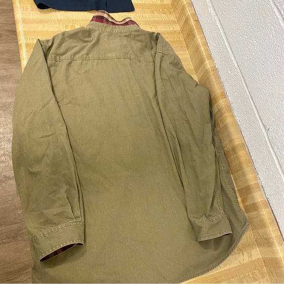 L.L. Bean XL Flannel Lined Button Up Shirt - Picture 9 of 9